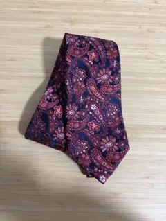 JERMVN STREET LONDON　ペイズリー柄 ネクタイ