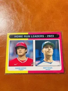 Topps HERITAGE 2024 インサート 大谷翔平 2023年HR王