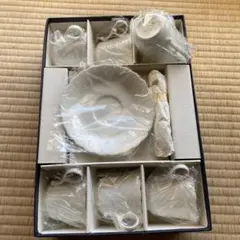 NARUMI ボーンチャイナ ティーカップセット 5点