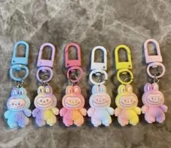 らぶぶ　ラブブ　キーホルダー 6個セット