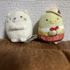 すみっコぐらし　てのりぬいぐるみ　ネコ　ペンギン　ミスド