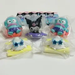 サンリオ　みんなでプールフィギュア　5個セット