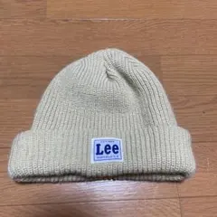 Lee ベージュ ニット帽 57-59cmのサムネイル
