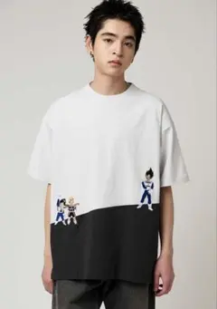グラニフ ドラゴンボール 戦闘服｜ビッグシルエットTシャツ Lサイズ 