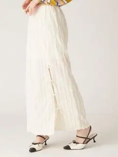 2025ss バリエーションリボンタイトスカート