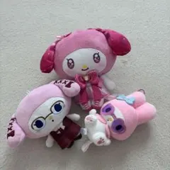 マイメロディ ぬいぐるみ マスコット キーホルダー まとめ売り - メルカリ