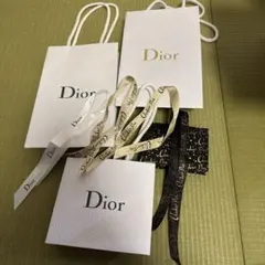 Dior ショッパーとギフト袋とリボンセット