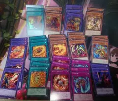 遊戯王　炎の剣士デッキパーツ全13種各3枚