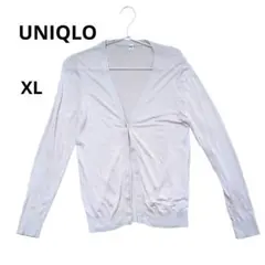 UNIQLO 　XLサイズ　 ライトVネック カーディガン