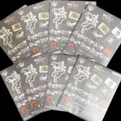 進撃の巨人 一番くじ G賞 ホログラムステッカーセットA 全8種コンプ リヴァイ