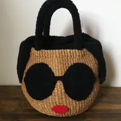 a-jolie　アジョリー　かごバッグ　サングラス