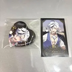 NU:カーニバル ぬカニ アニカフェ 特典 フォトカード 缶バッジ ブレイド