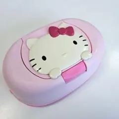 ハローキティ おしりふきケース ウェットティッシュ ボックス ピンクのサムネイル
