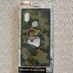 PEANUTS iPhone Xs/X スクエアガラスケースのサムネイル
