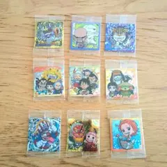 ONEPIECE ワンピース シール9枚セット ロブルッチ、ワノ国大団円など