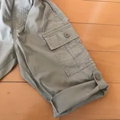 ユニクロ ハーフパンツ カーゴパンツ　2way ベージュ