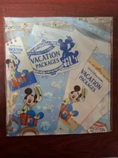 東京ディズニーリゾート バケーションパッケージ 文具セット 未開封 非売品
