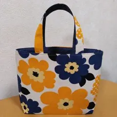 ハンドメイド　ミニトートバッグ
