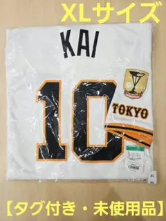★新品未使用★#10 甲斐 拓也 ビジター用レプユニチャンピオンエンブレム付 M ☆新品未使用☆#10 甲斐 拓也 ビジター用レプユニチャンピオン