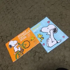 レタスクラブ付録２冊セット　SNOOPY家計簿&2026カレンダー