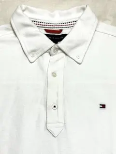 TOMMY HILFIGER ポロシャツ ホワイト XL