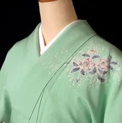 6191■　辻が花絞り　優美な高級訪問着　美品