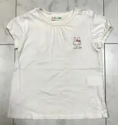 ニットプランナー　knit planner うさぎ刺繍 Tシャツ 90cmのサムネイル