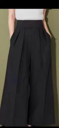 CITEN スーパーワイドスラックス　ブラック