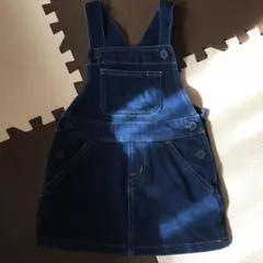 デニム ジャンパースカート サロペット