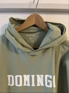 Domingo オリーブグリーン L フード付きパーカーのサムネイル
