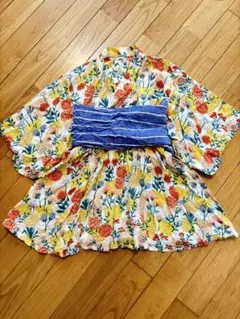 こ*け様 ocean＆ground浴衣ドレス ブルー帯セットのサムネイル