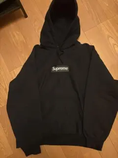Supreme BOX LOGO 黒 サイズL パーカー ボックスロゴ 23FW