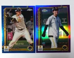 2024 topps chrome 村上宗隆 インサートカード - メルカリ