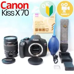 少シャッター Canon kiss x70 一眼レフカメラ スマホ転送 - メルカリ