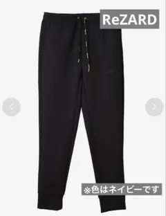 ReZARD Logo Wappen Sweat Pants ネイビー