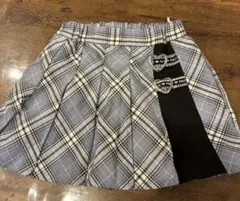 キュロットスカート　130 チェック