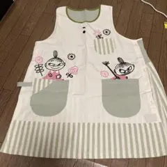 リトルミイ エプロン キャラクター刺繍 M〜L