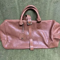 PORTER オールレザー ボストンバッグ 2WAY ショルダー キャメル 本革