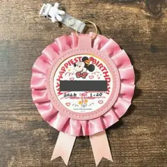 ディズニー バースデーシールホルダー ケース キーホルダー ロゼッタ