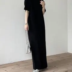 デイリーデイリースーパーストレッチプリーツワンピース[半袖]