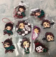 竈門炭治郎 ラバスト10個セット 鬼滅の刃