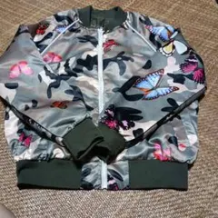 アディダス シースルー 花柄 ジャケット ファレム ウィリアムス K1089 