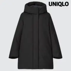 2023年製 ユニクロ ハイブリッドダウンコート 黒・Ｓサイズ