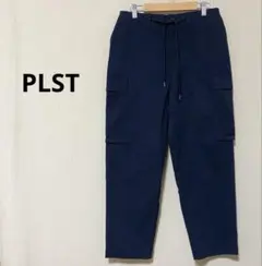 【美品】 PLST プラステ カーゴパンツ　ワークパンツ　ネイビー　M