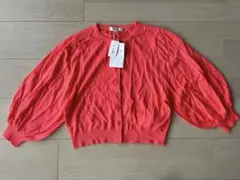 ⭐︎To b. by agnes b. カーディガン コーラルピンク 新品未使用⭐︎のサムネイル