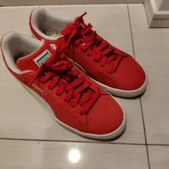 PUMA SUEDE スニーカー 　レッド 27cmのサムネイル