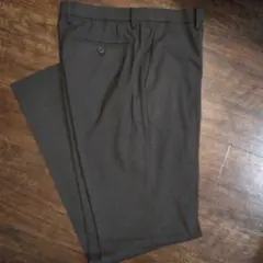 UNIQLO ダークブラウン スラックス ウエスト85cm