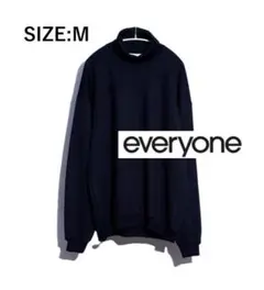 everyone turtle neck sweat shirt タートルネック