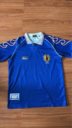 日本代表 1998 サッカー ユニフォームアシックス2XLサイズ - メルカリ