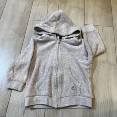 PETIT BATEAU グレー パーカー 18m